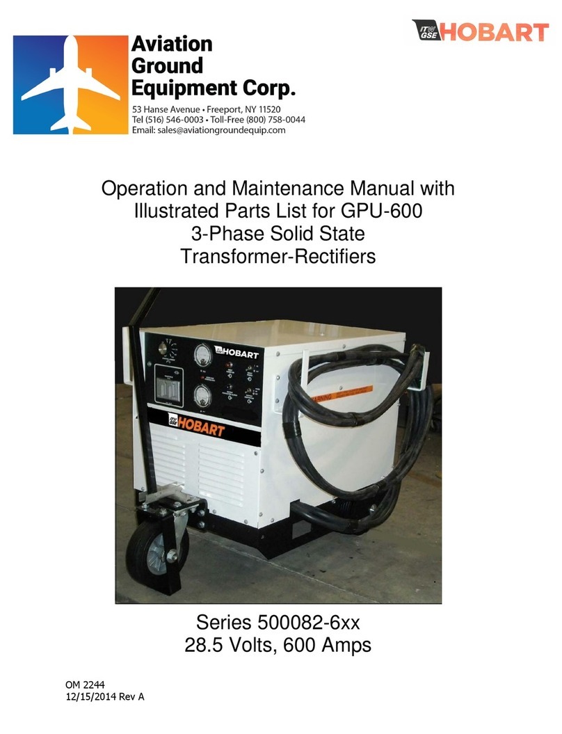 Hobart 6T28-600CL User manual