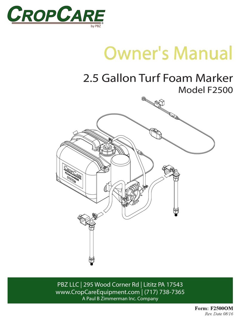 PBZ CropCare F2500 owner's manual