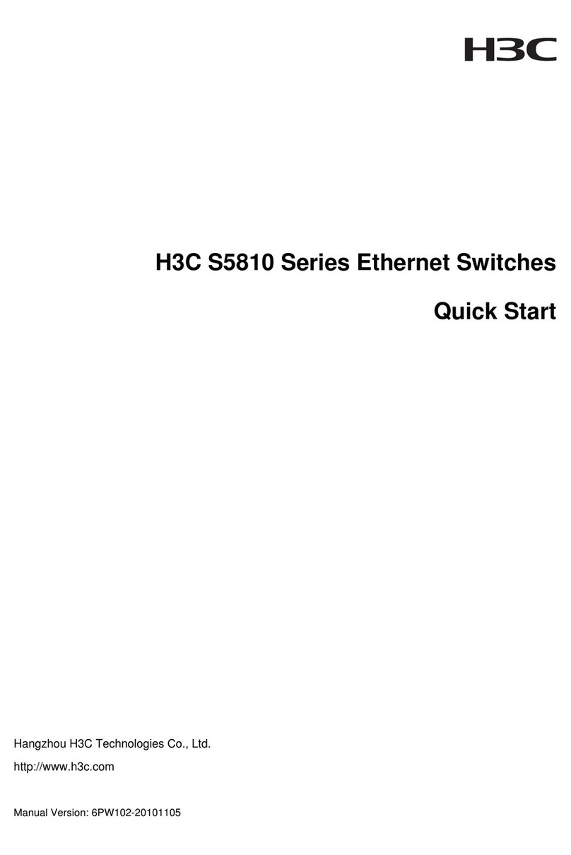 H3C S5810 Series quick start