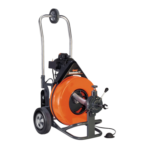 General Pipe Cleaners speedrooter 91 User manual