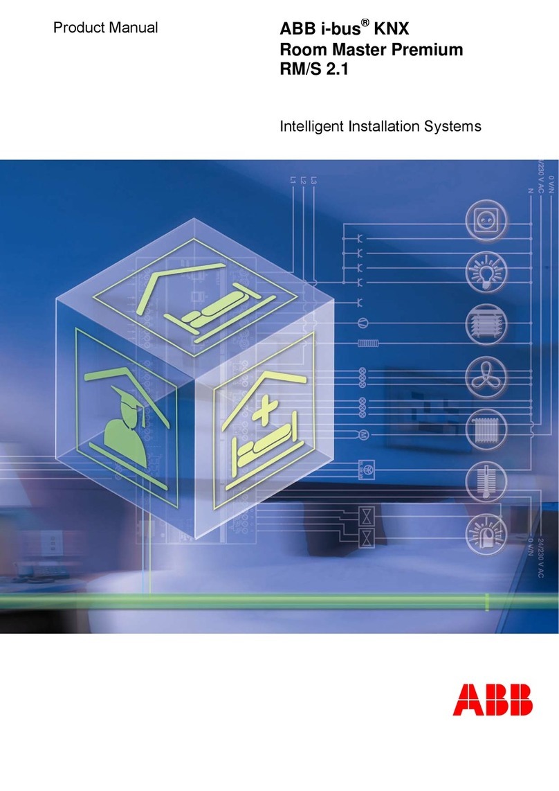 ABB i-bus KNX Room Master Premium RM/S 2.1 product manual