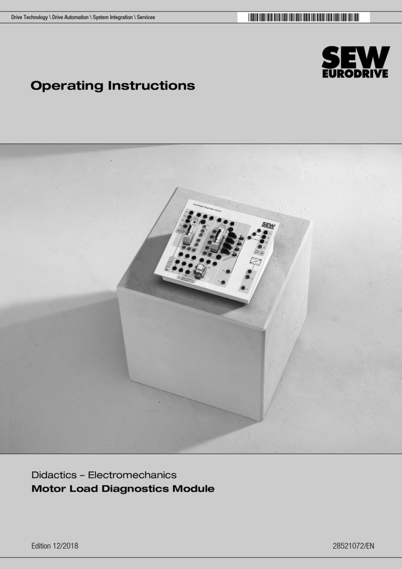 SEW-Eurodrive Didactics operating instructions