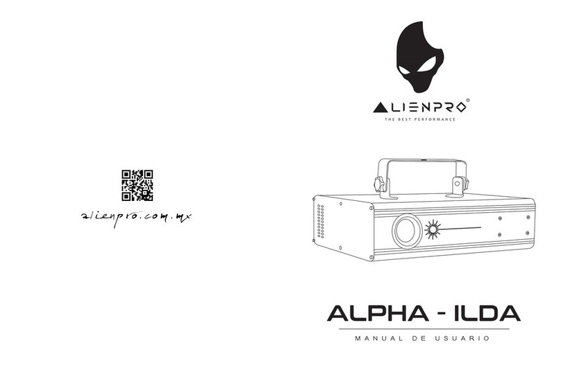 AlienPro ALPHA-ILDA user manual