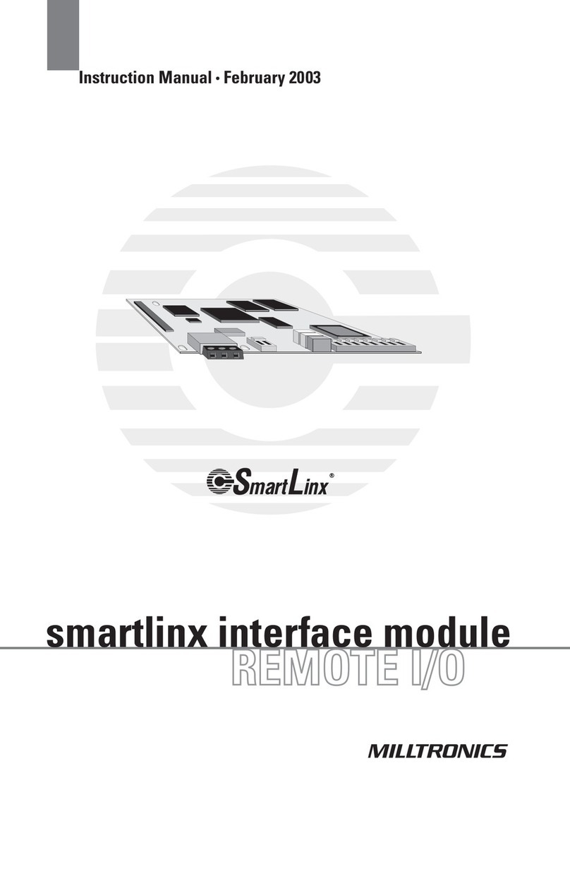 Milltronics smartlinx User manual