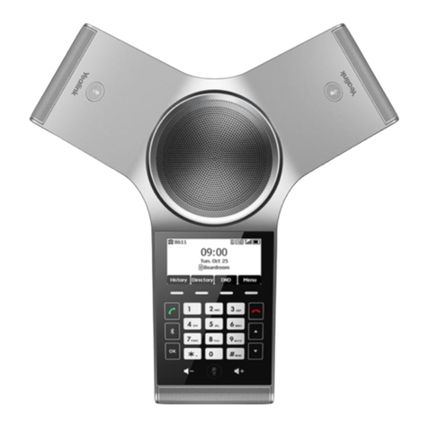 Yealink CP930W Telesystem Quick reference guide