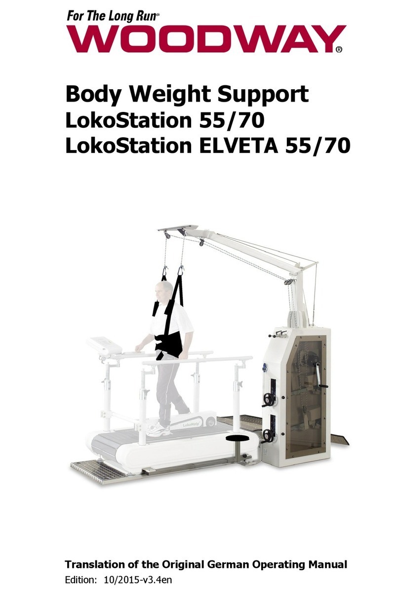 Woodway LokoStation 55 operating manual