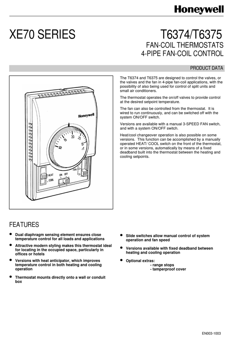 Honeywell XE70 Series User manual Honeywell XE70 Series User manual