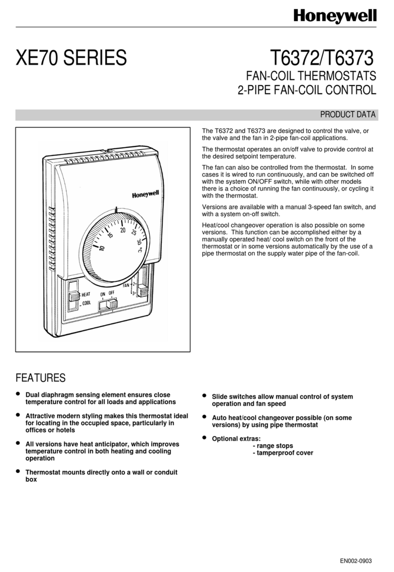 Honeywell XE70 Series manual