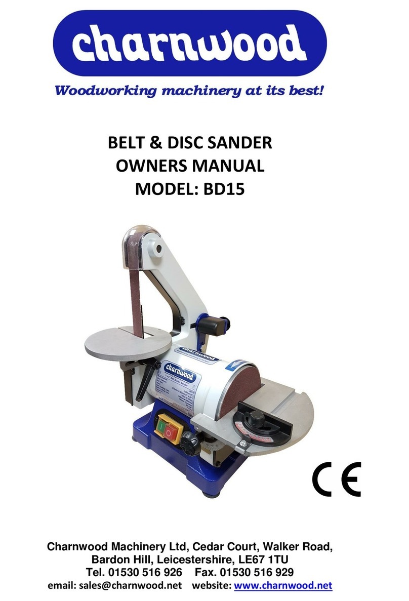 Charnwood BD15 owner's manual Charnwood BD15 owner's manual