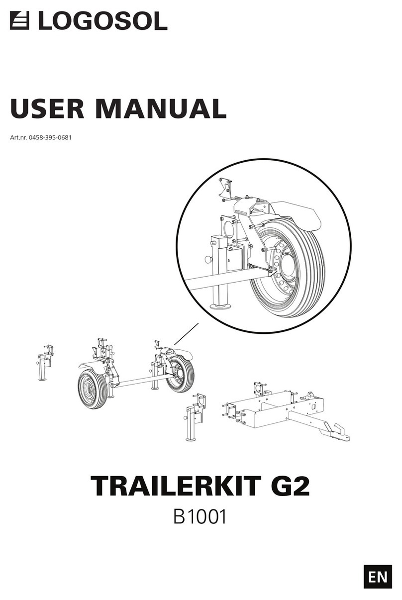 Logosol TRAILERKIT G2 user manual