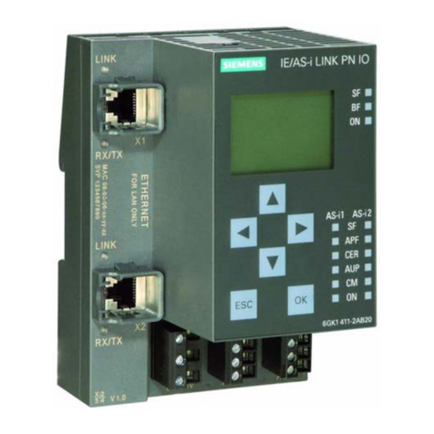 Siemens SIMATIC NET IE/AS-INTERFACE LINK PN IO User manual