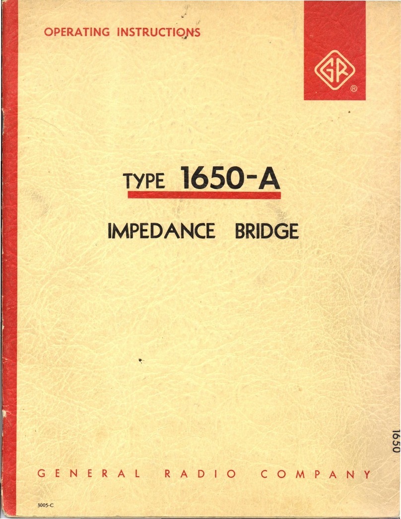 GR 1650-A operating instructions