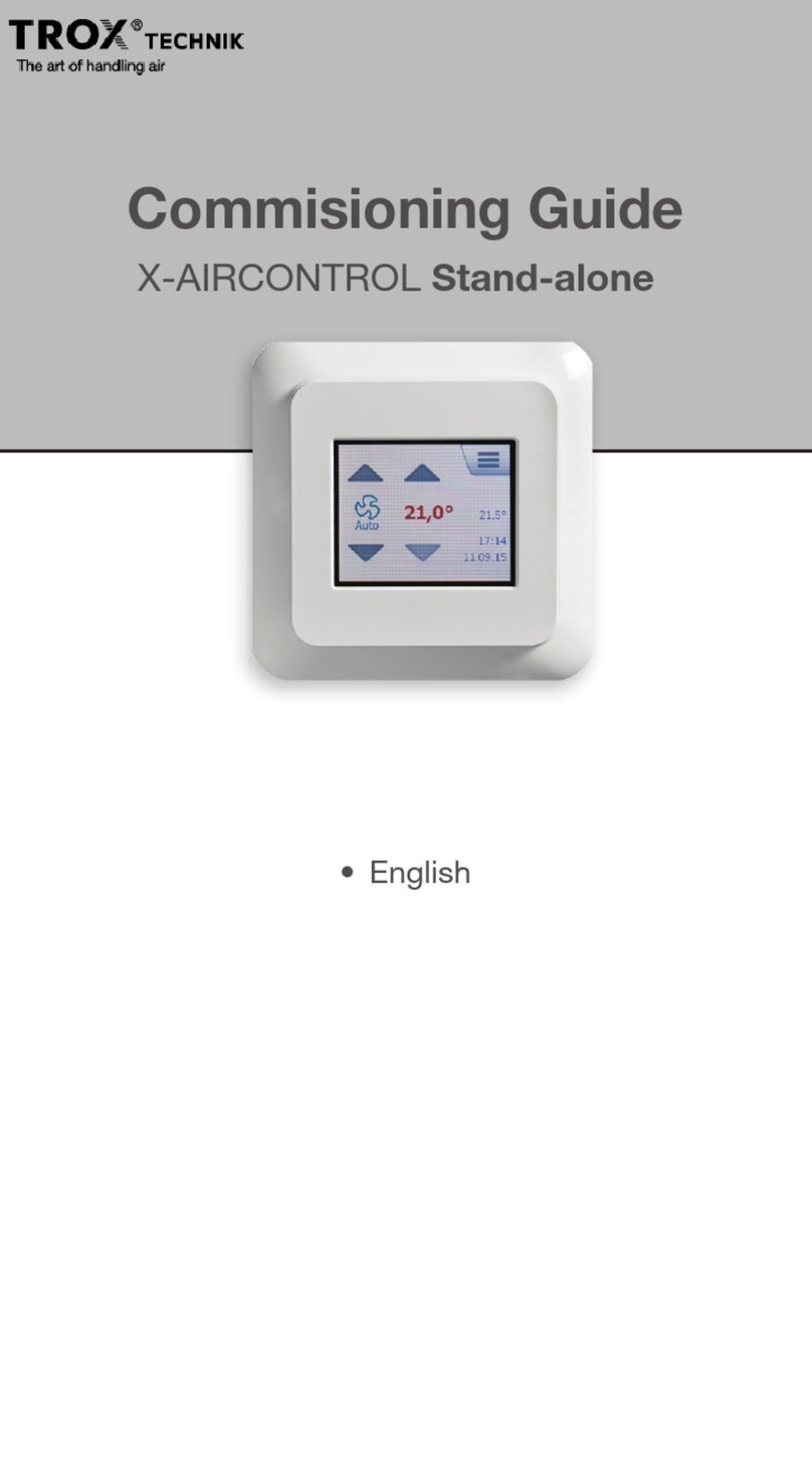 Trox X-AIRCONTROL Commisioning Guide