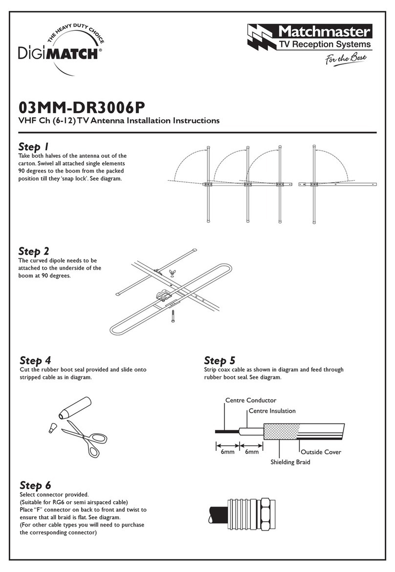 Matchmaster DigiMATCH 03MM-DR3006P installation instructions Matchmaster DigiMATCH 03MM-DR3006P installation instructions