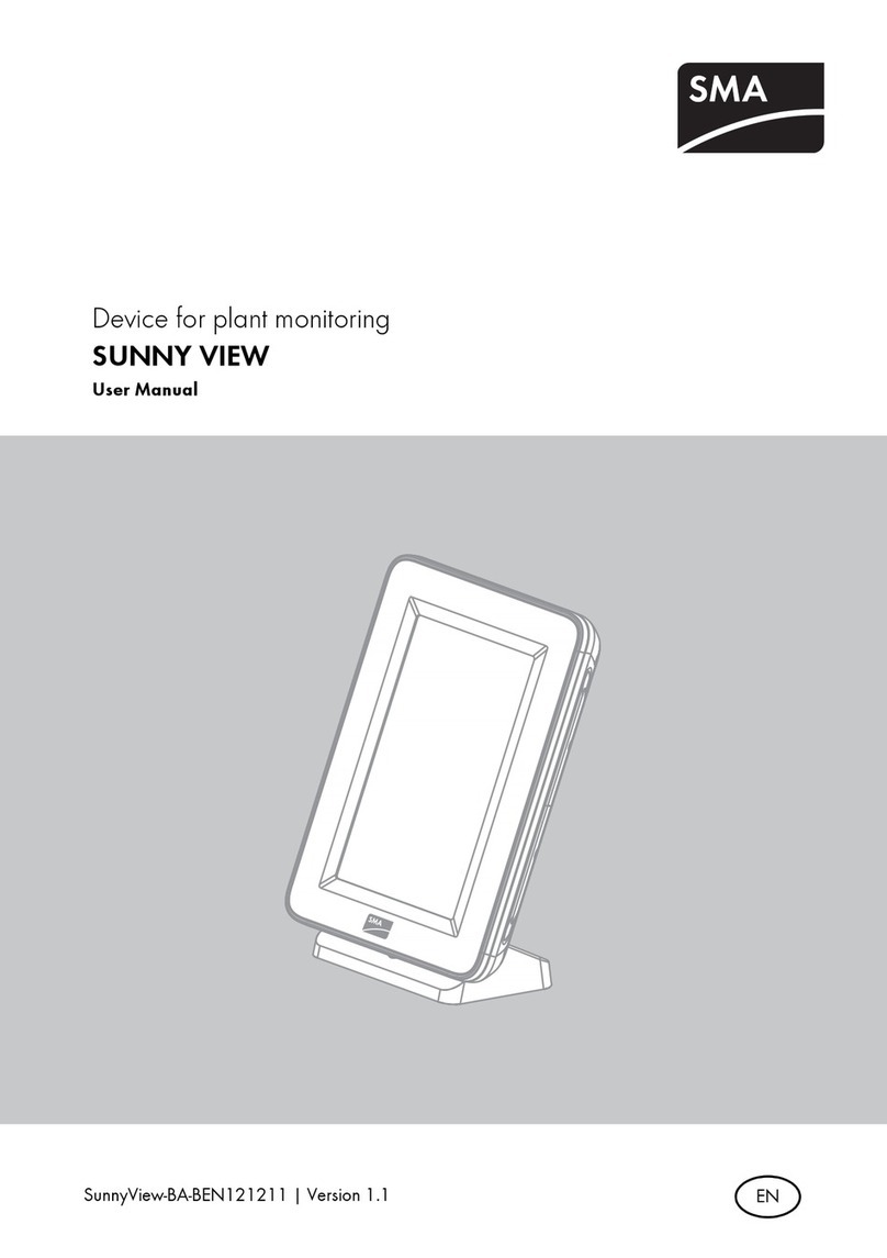 SMA SUNNY VIEW User manual