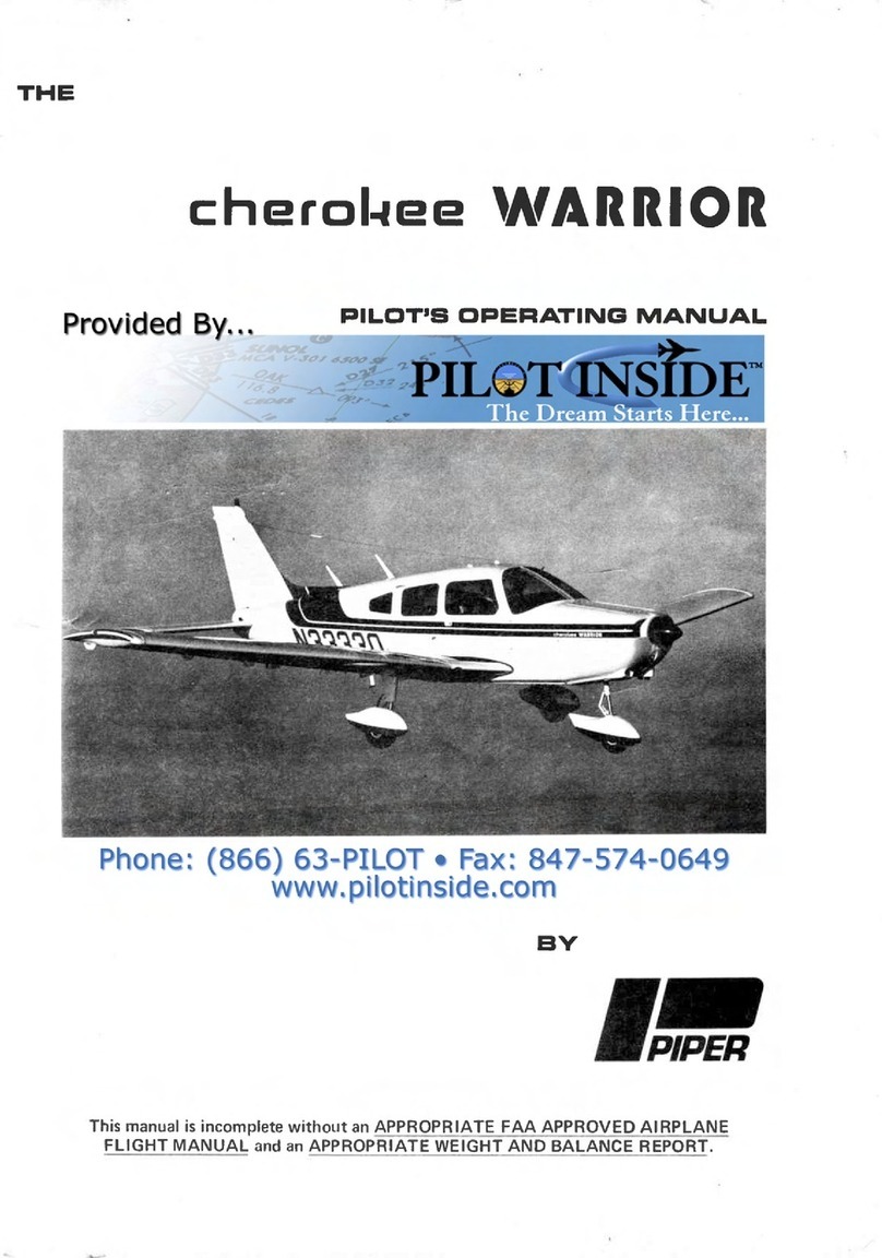 Piper cherokee WARRIOR User manual