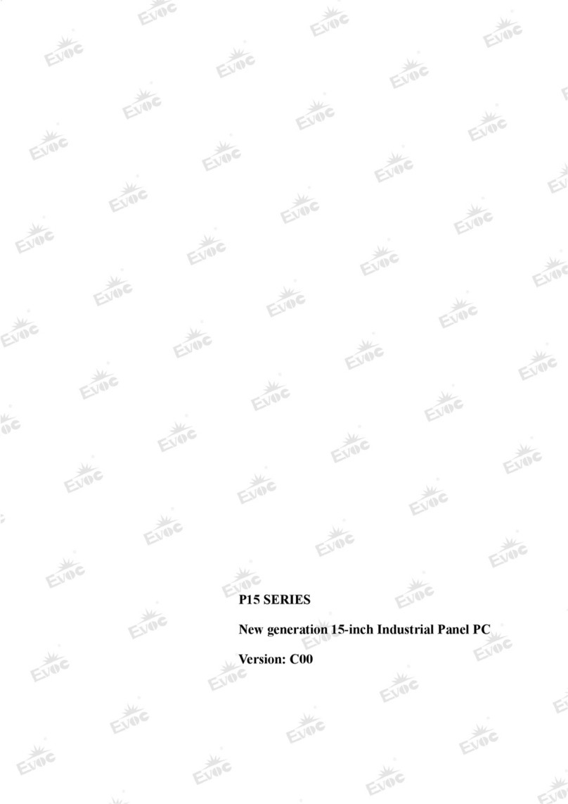 EVOC P15 Series manual