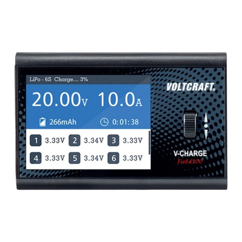 VOLTCRAFT V-Charge Field 200 User manual