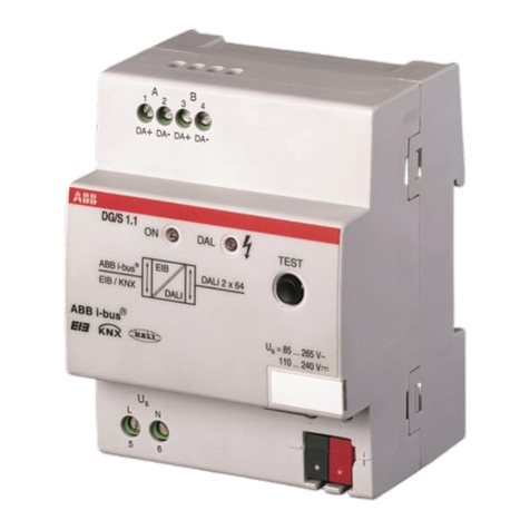 ABB DG/S 1.1 User manual