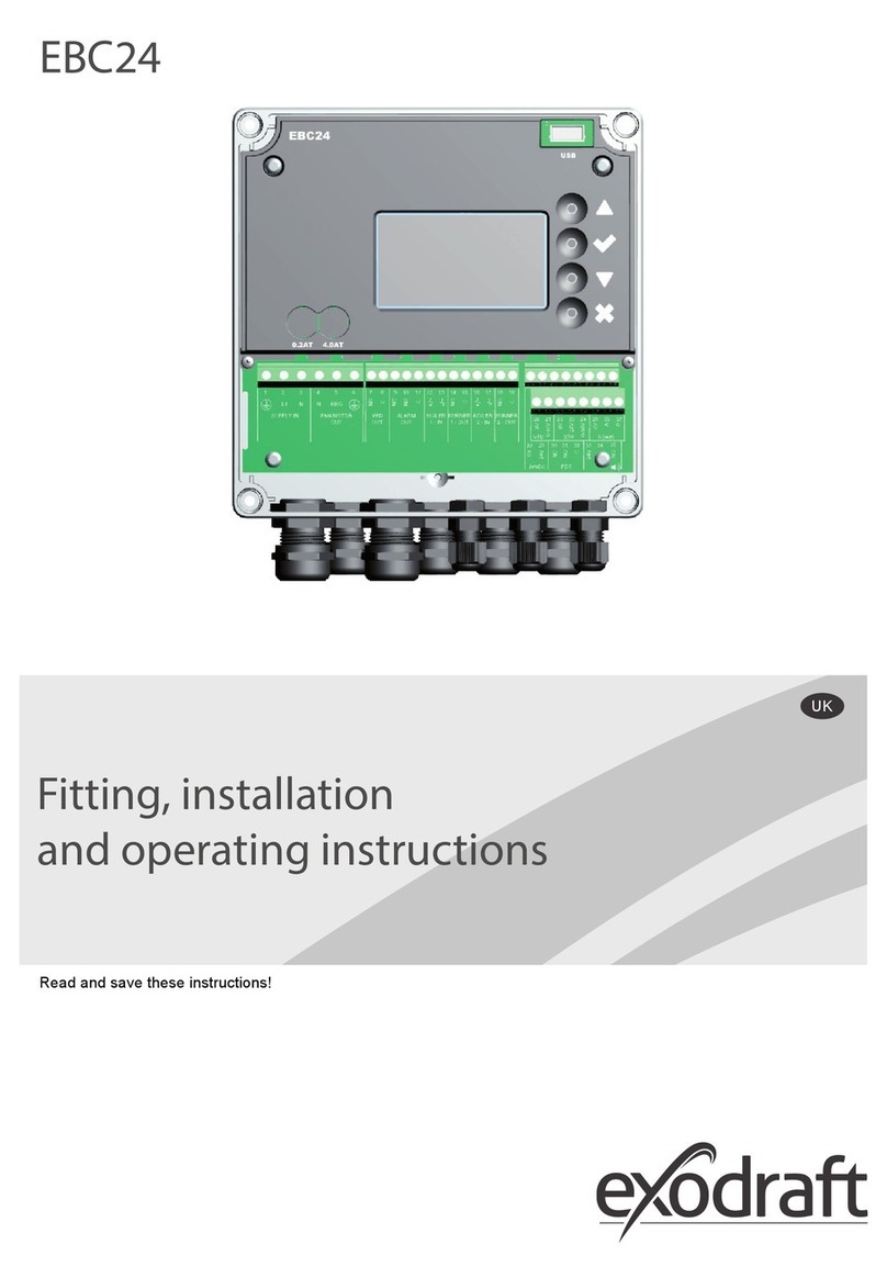 Exodraft EBC24 Series User manual