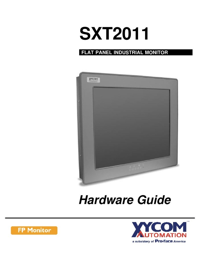 Xycom SXT2011 Installation instructions