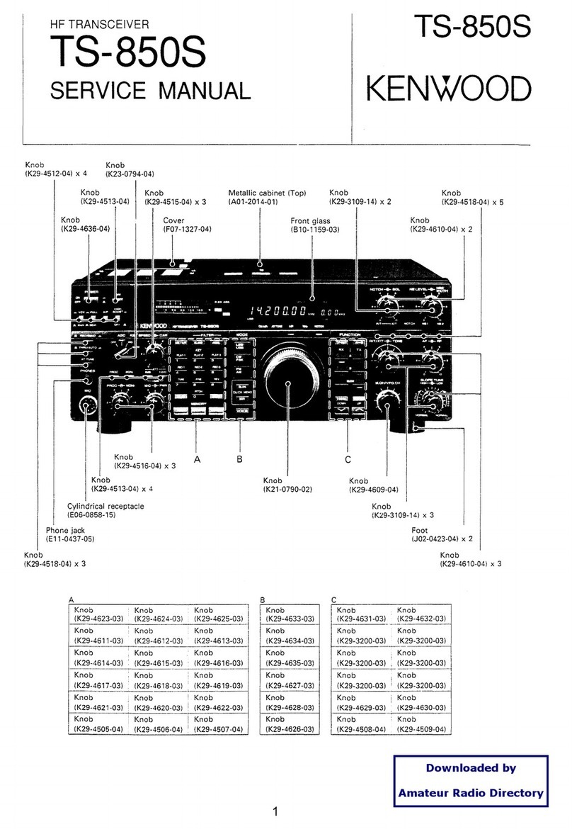 Kenwood TS-850S User manual