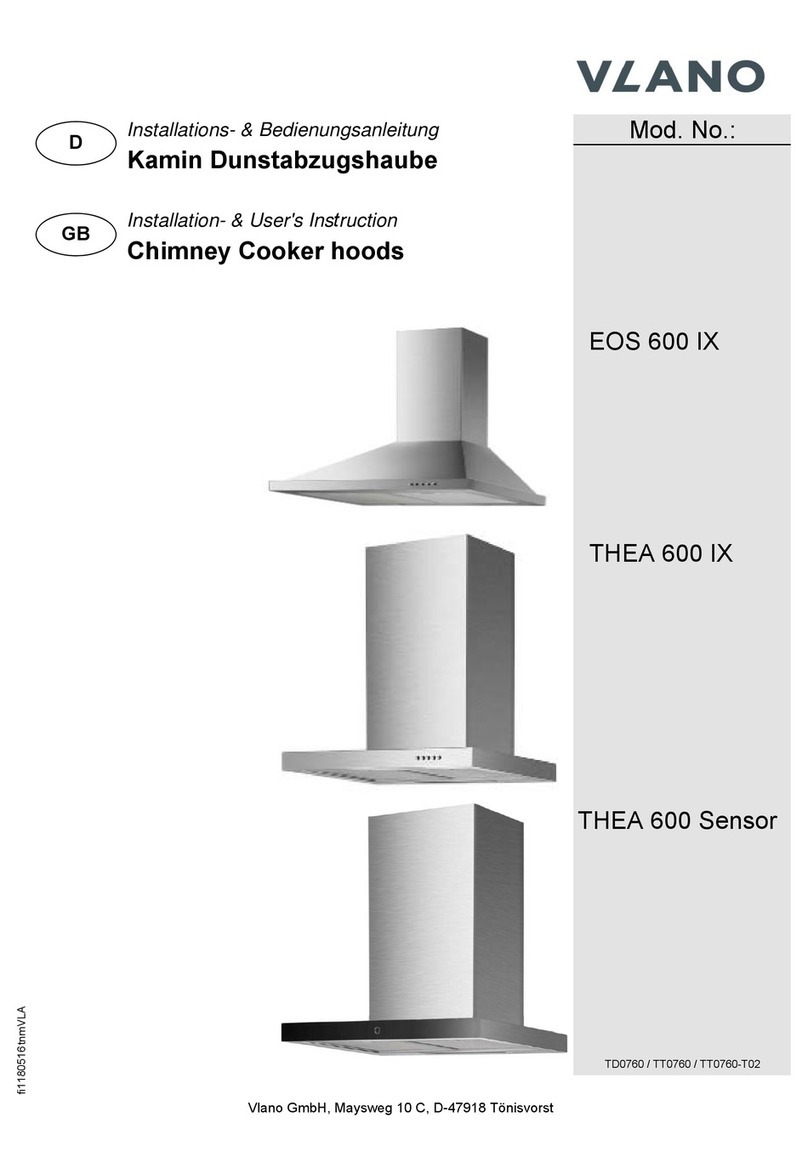 Vlano EOS 600 IX Assembly Instructions