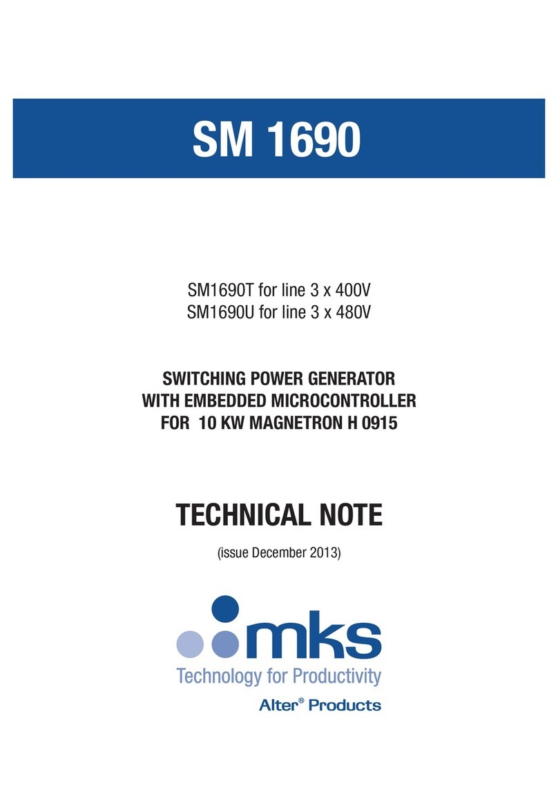 MKS SM1690 Series Technical notes