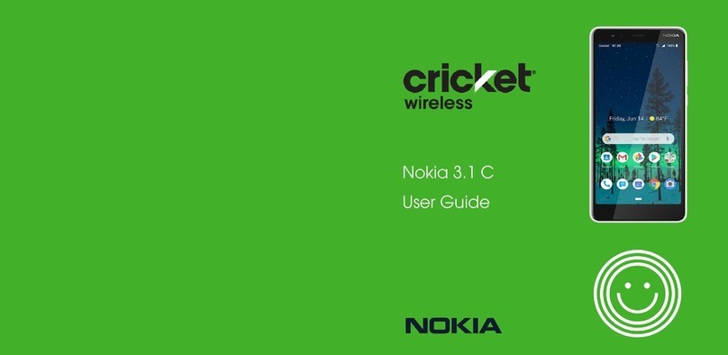Nokia Cricket Wireless 3.1 C User manual