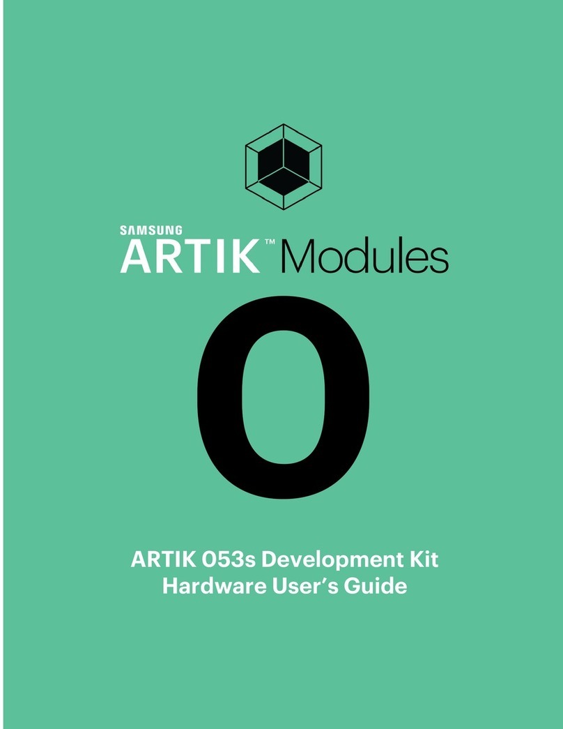 Samsung ARTIK 053s Hardware user's guide