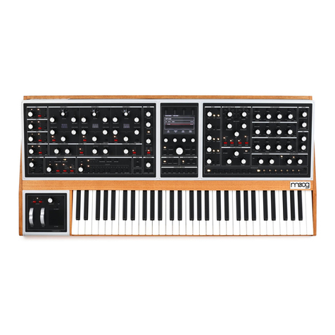 Moog One User manual