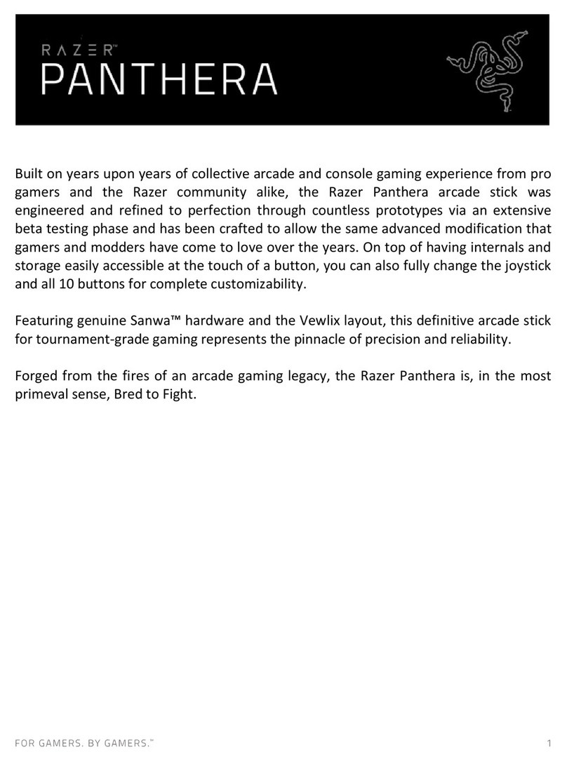 Razer PANTHERA manual