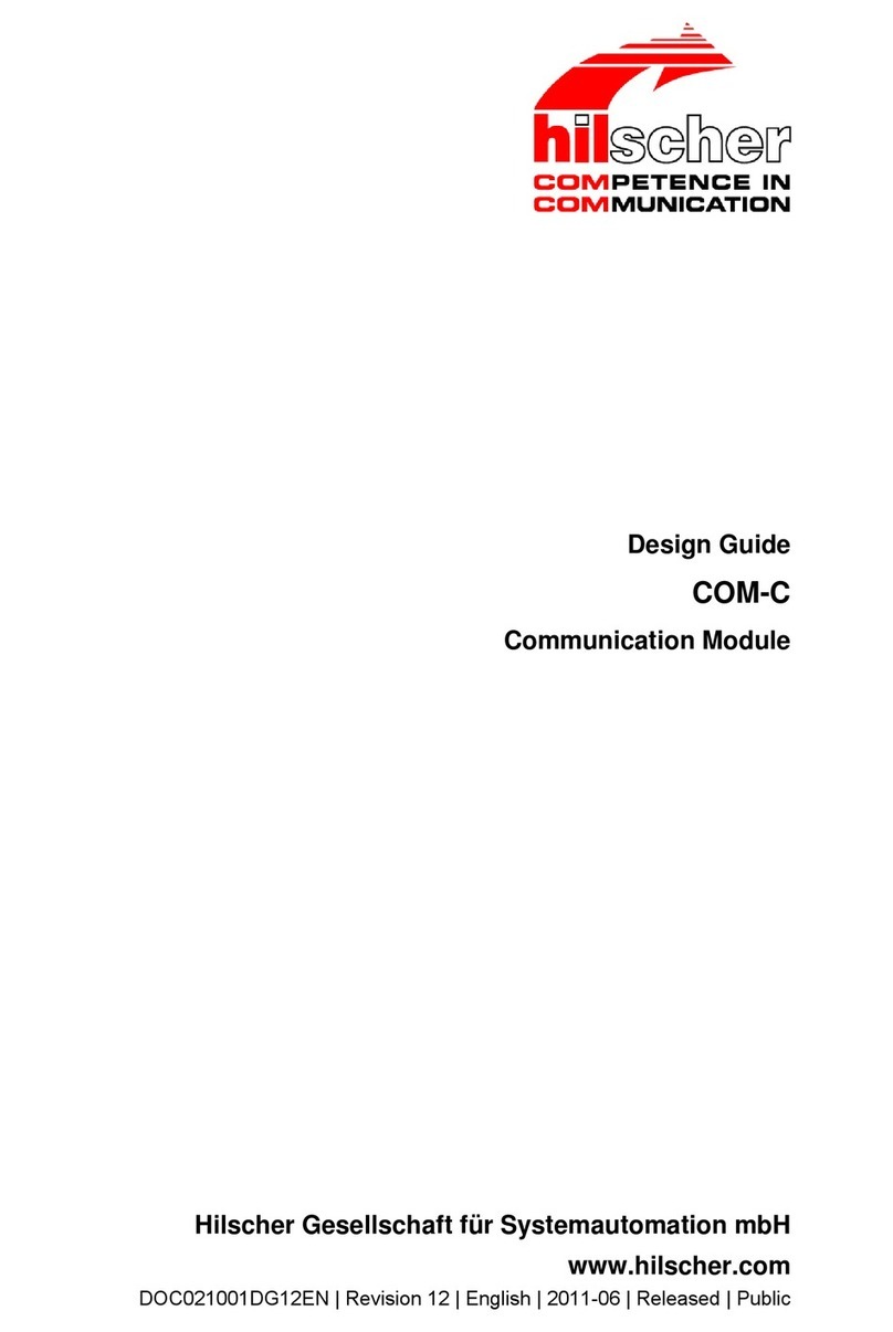 hilscher COM-C Series Design guide
