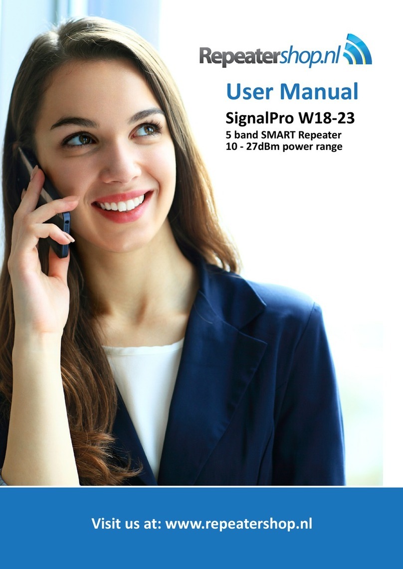Repeatershop SignalPro W18-23 user manual