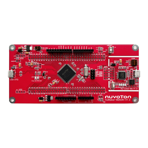 Nuvoton NuMaker-M263KI User manual Nuvoton NuMaker-M263KI User manual