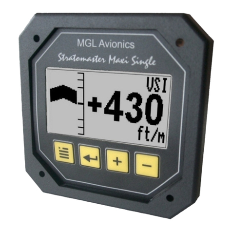 MGL Avionics Stratomaster Maxi Single VSI-2 User manual