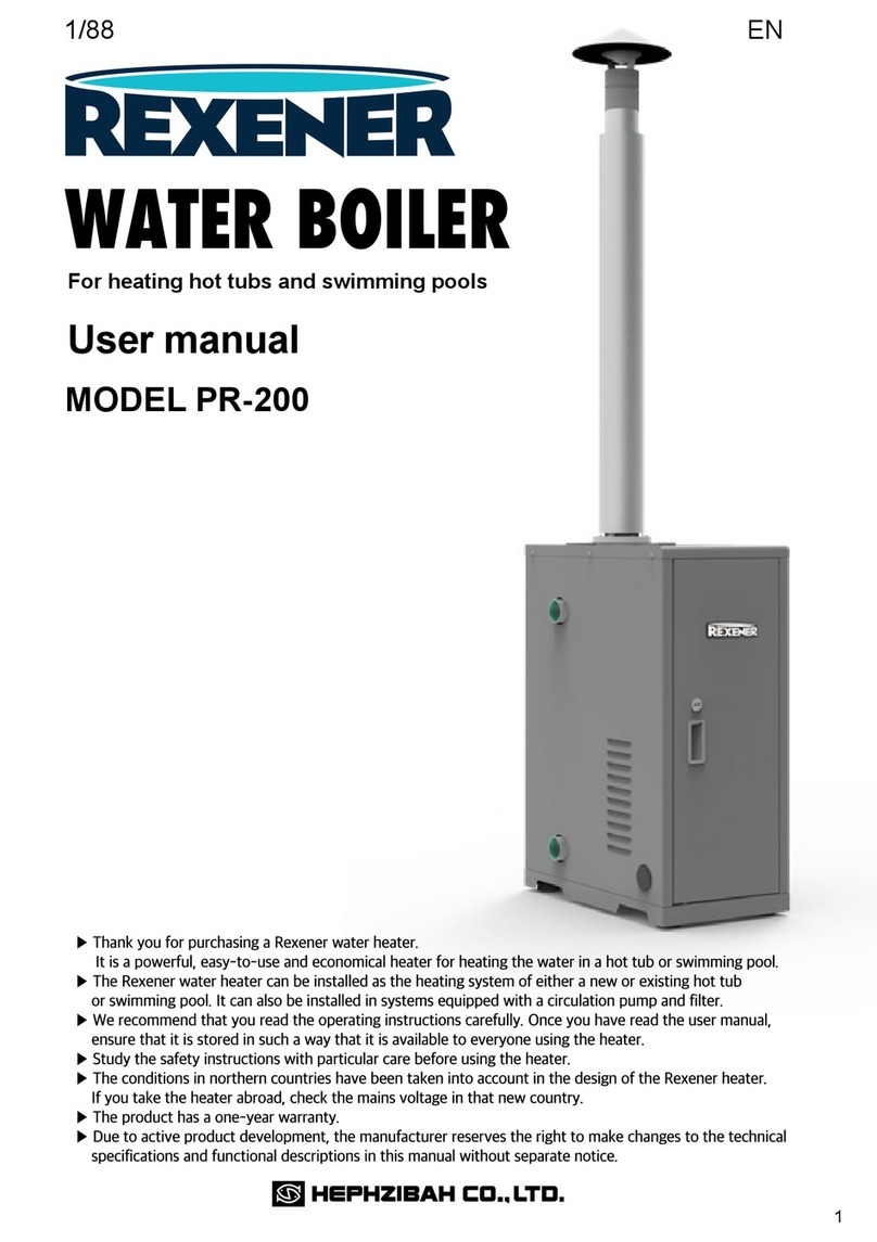Hephzibah REXENER PR-200 user manual