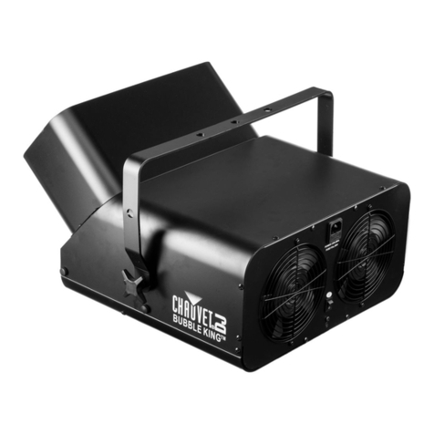 Chauvet DJ Bubble King Quick reference guide