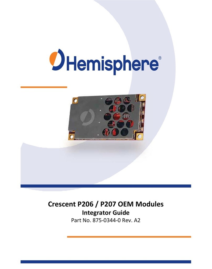 Hemisphere GPS Crescent P206 Assembly Instructions