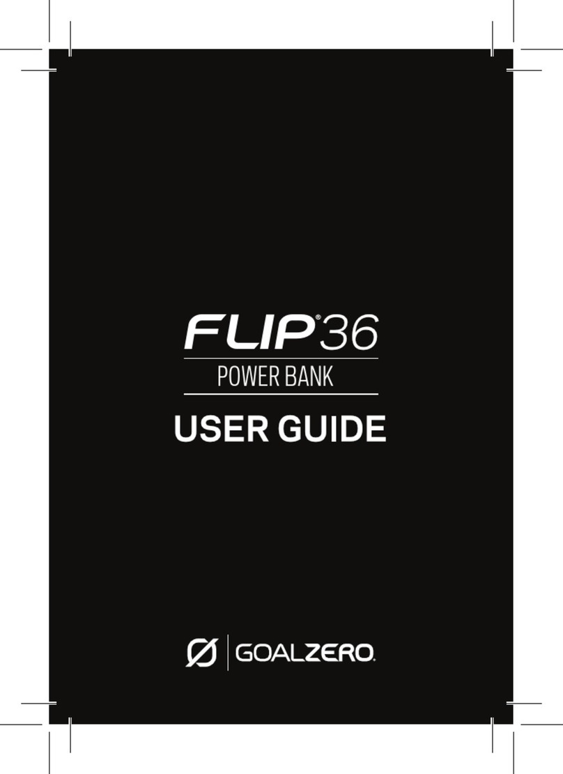 GOAL ZERO FLIP36 User manual