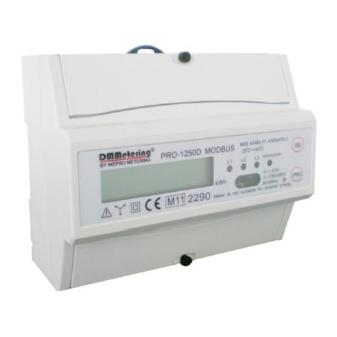 Inepro DMMetering PRO1250D user manual