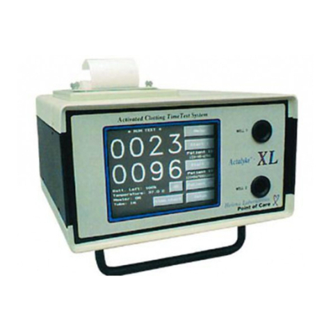 Helena Laboratories Actalyke XL Operator's manual Helena Laboratories Actalyke XL Operator's manual