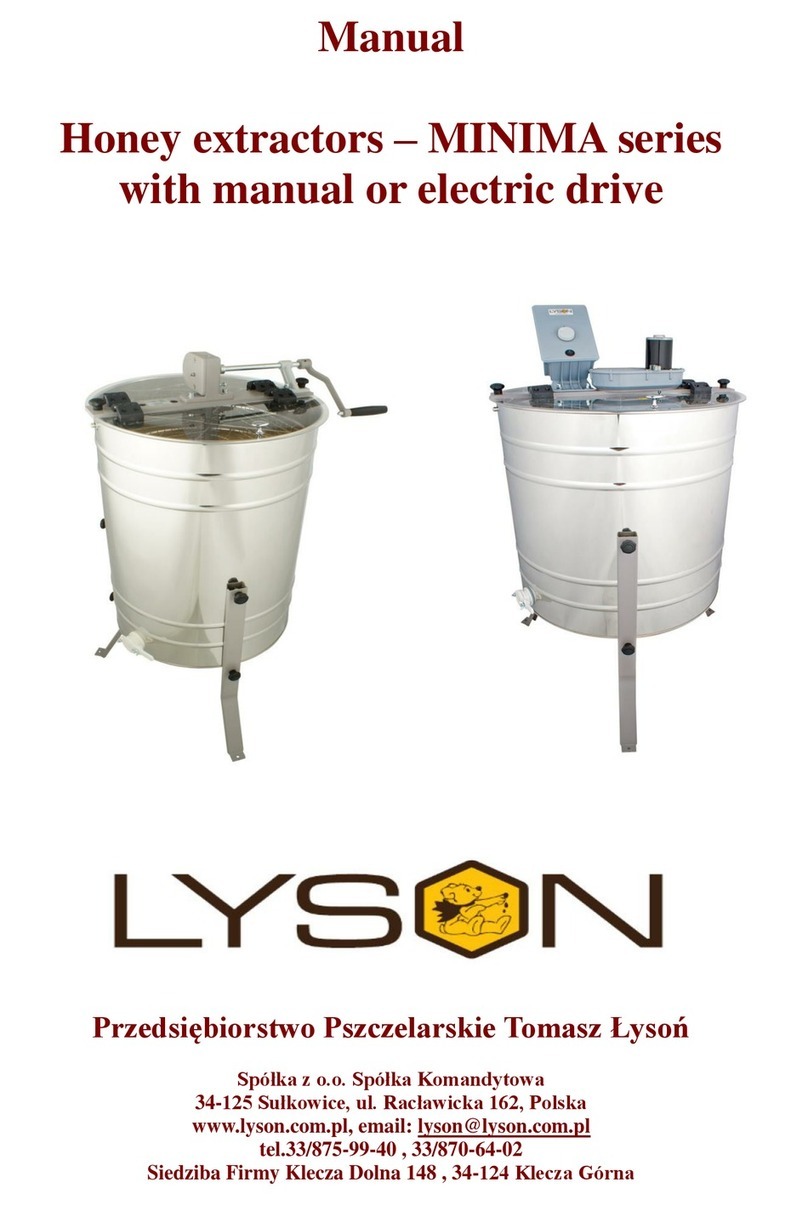 LYSON MINIMA Series manual