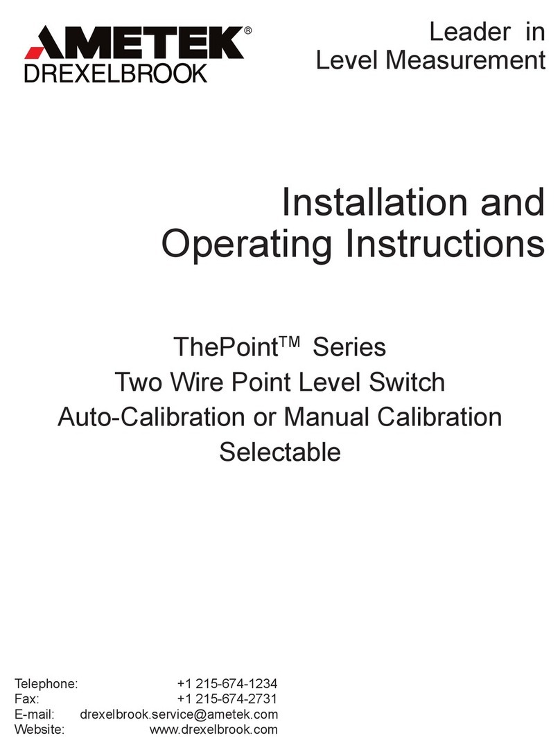 Ametek ThePoint Series User manual