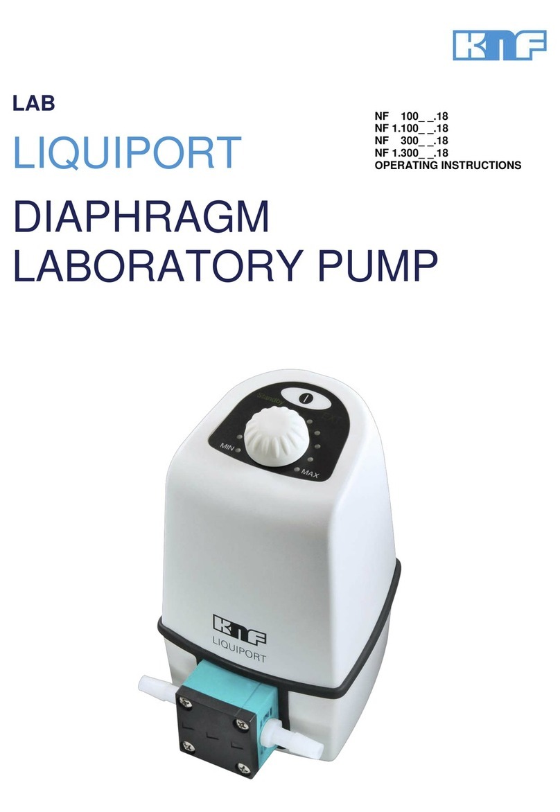 KNF LIQUIPORT 100**.18 Series operating instructions
