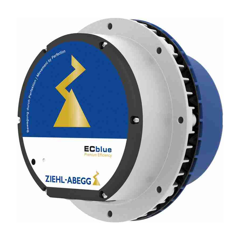 ZIEHL-ABEGG MK090 Series Assembly instructions