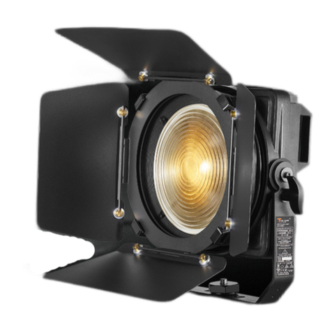 Squareled Splash 200W Fresnel IP65 user manual