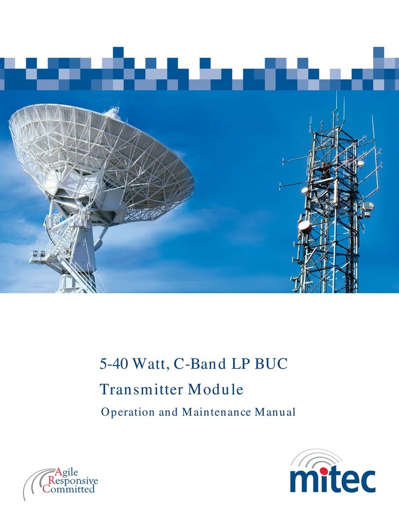 MiTEC MTX-596437-60-ES-20 Operation and maintenance manual