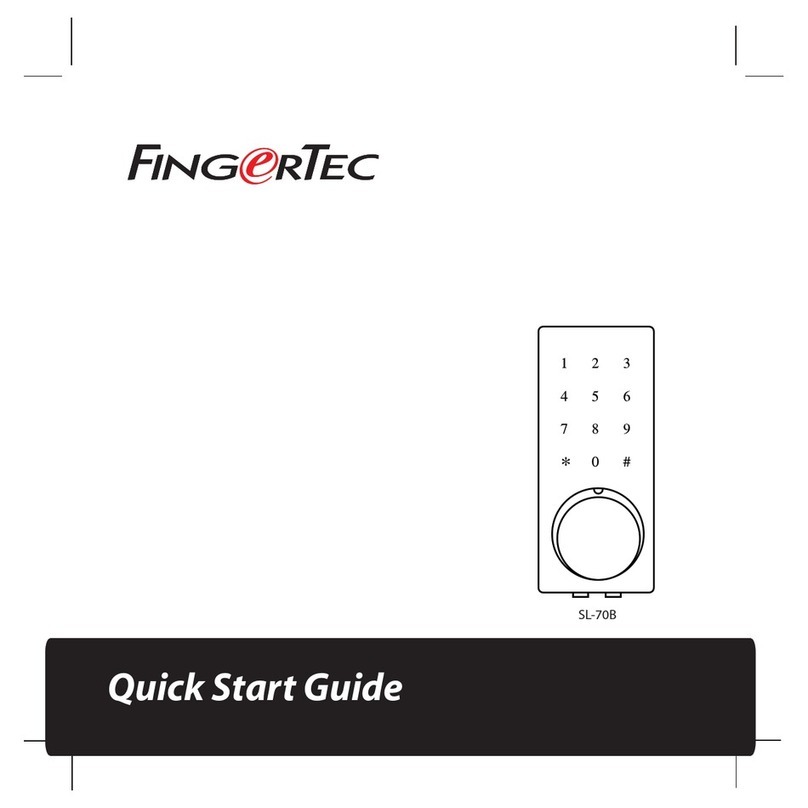 FingerTec SL-70B User manual