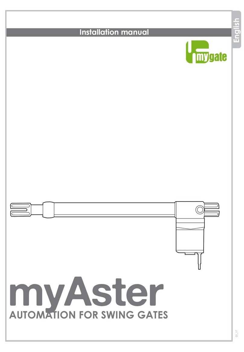 MyGate myAster 3 installation manual